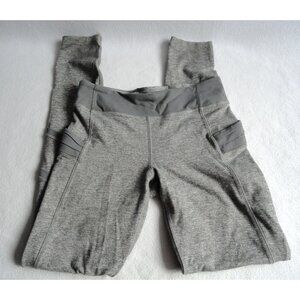 Ivivva by Lululemon Girls Ankle Leggings Side Pocket - Girls Size 14